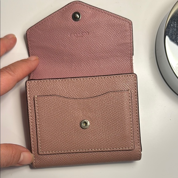 Coach Pink Leather Women's Bag and Wallet Set - Picture 8 of 10